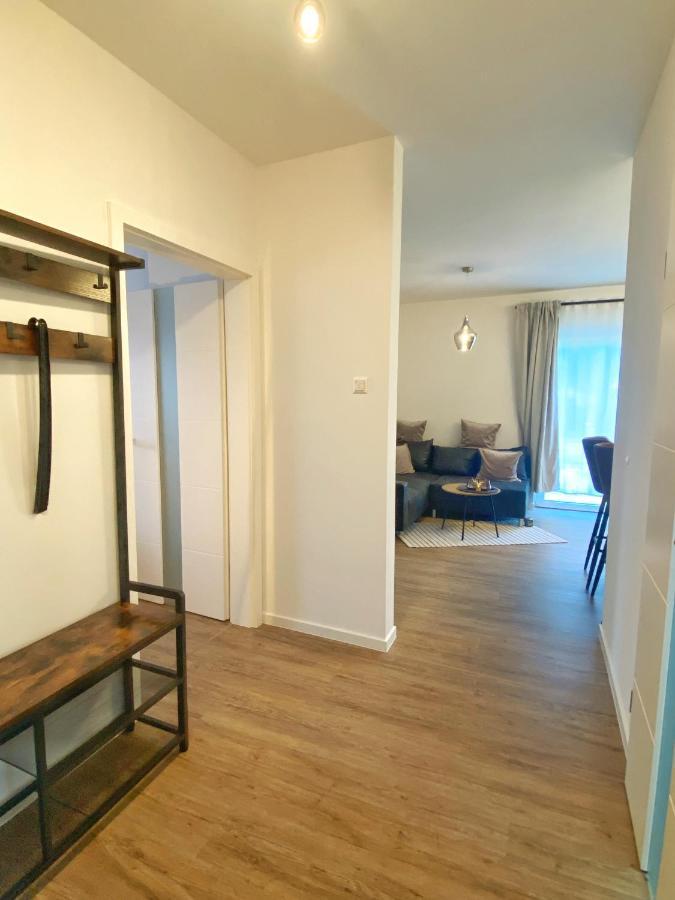 Ferienwohnung Leipzig- Hirschfeld Apartments Buitenkant foto